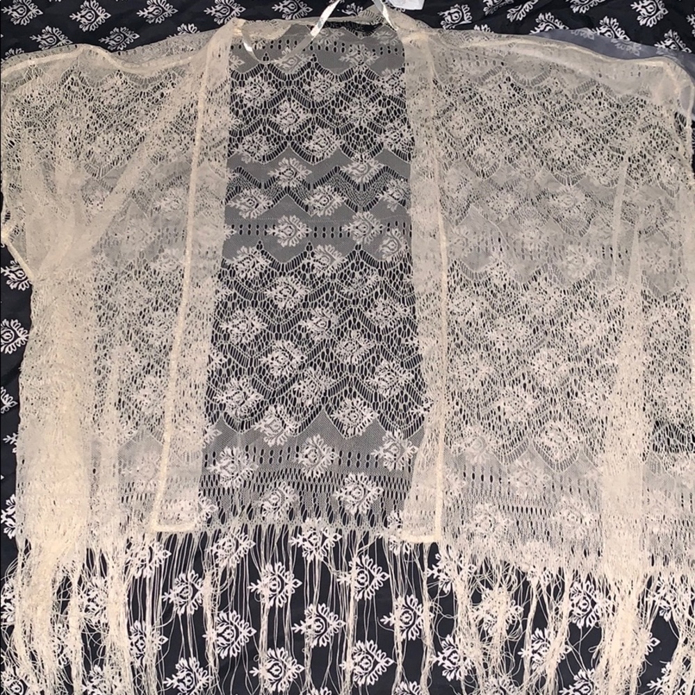 flowy beach / festival cover up / cardigan